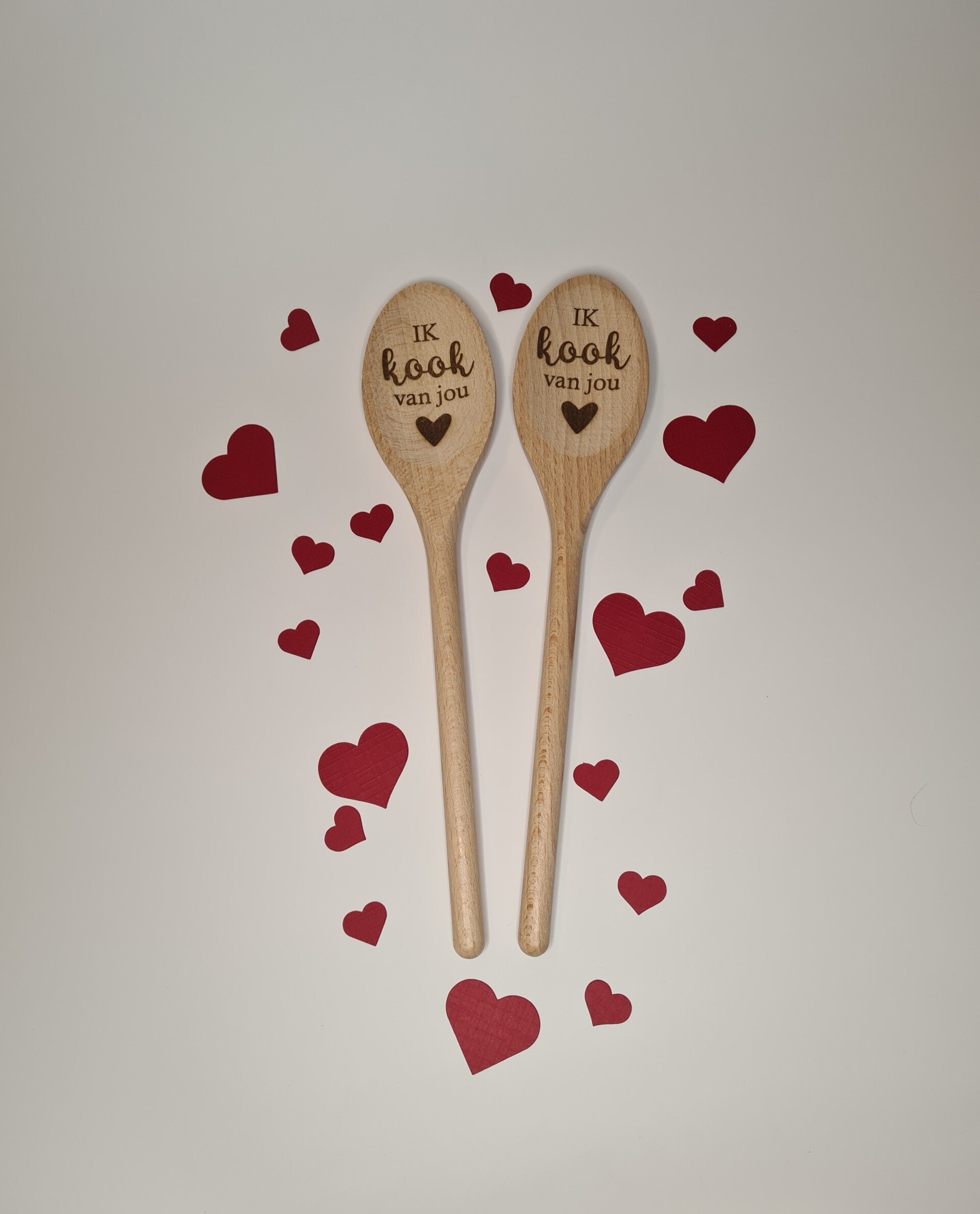Ik Kook van jou - Houten lepel