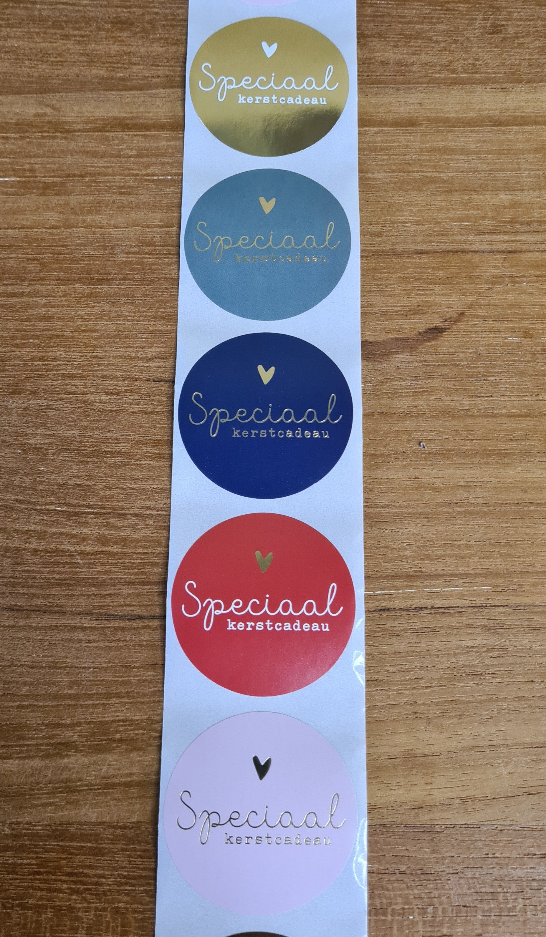 Cadeau sticker - Speciaal Kerstcadeau