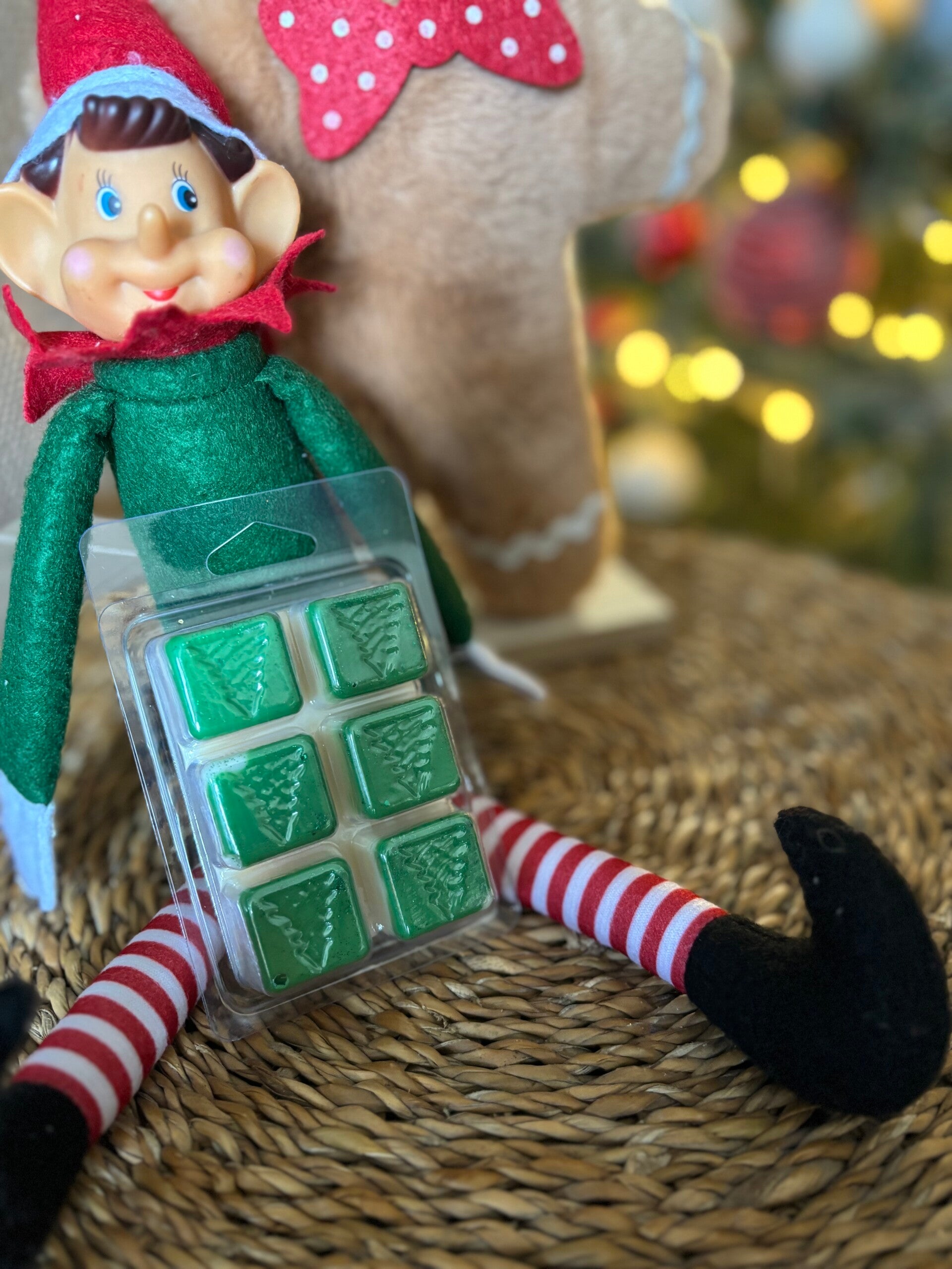 Clamshell cimes enneigées sapins