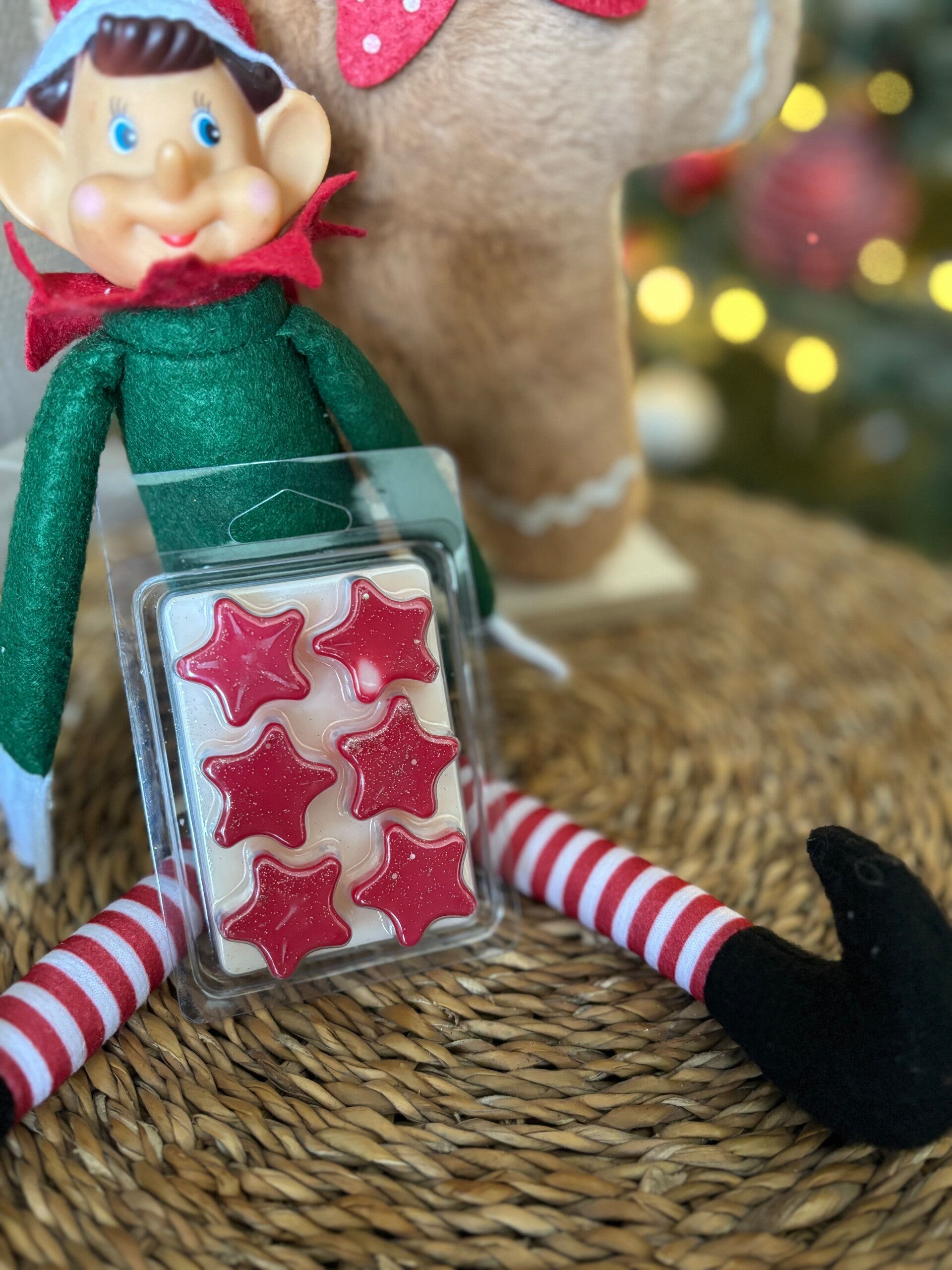 Clamshell Baies givrées étoiles