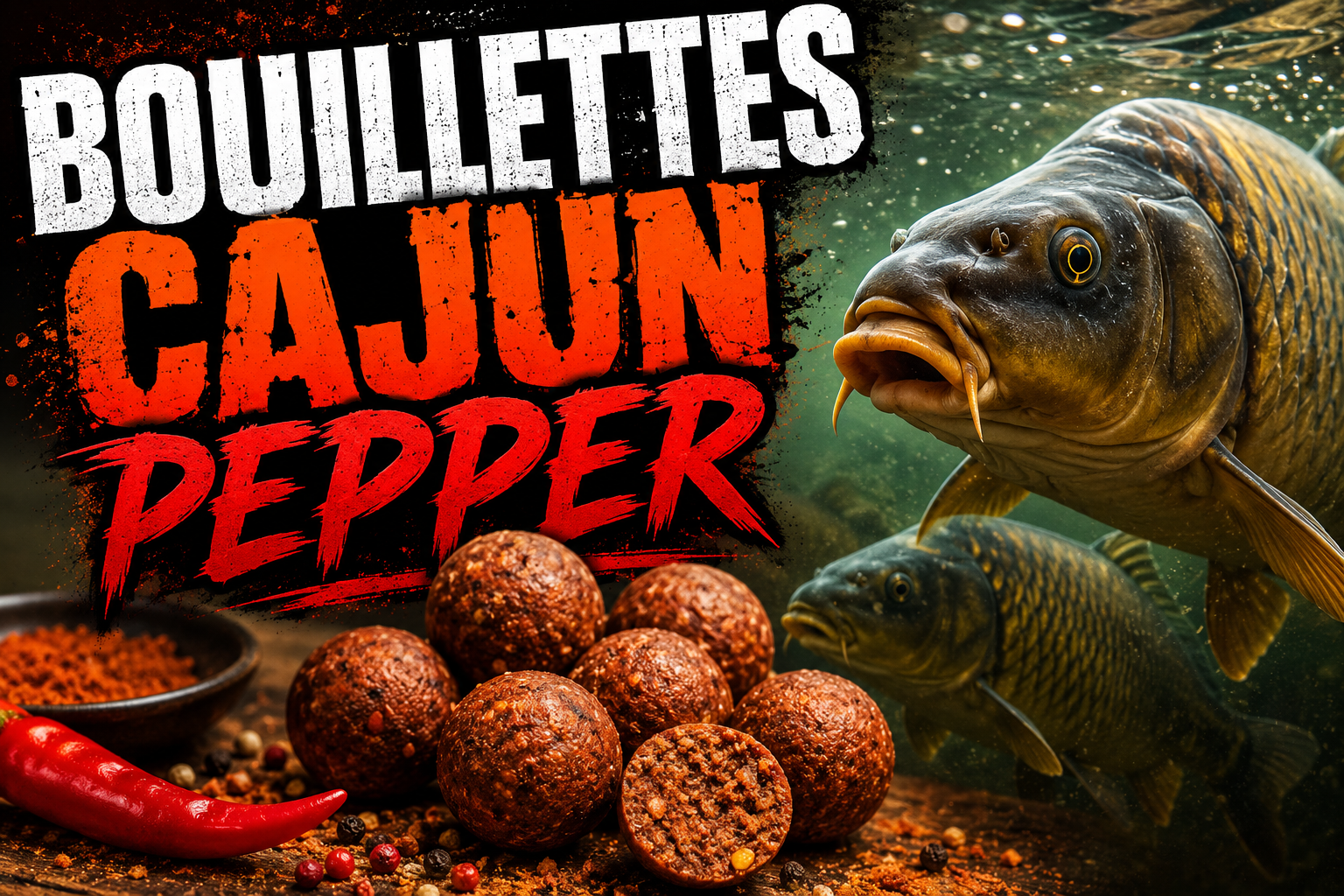 Bouillettes CAJUN PEPPER