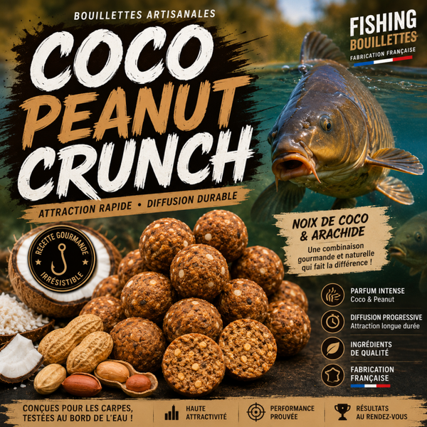 Bouillettes Coco Peanut Crunch
