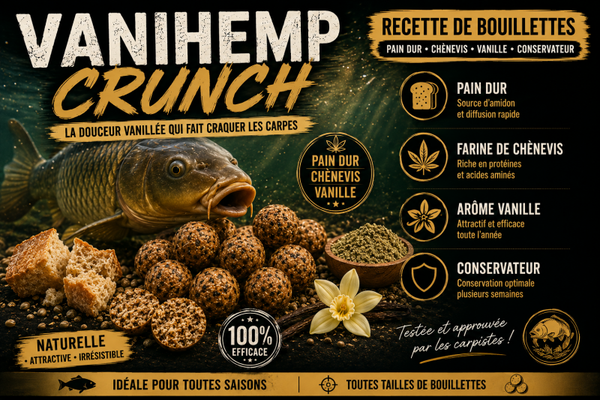 Bouillettes Vanihemp Natur