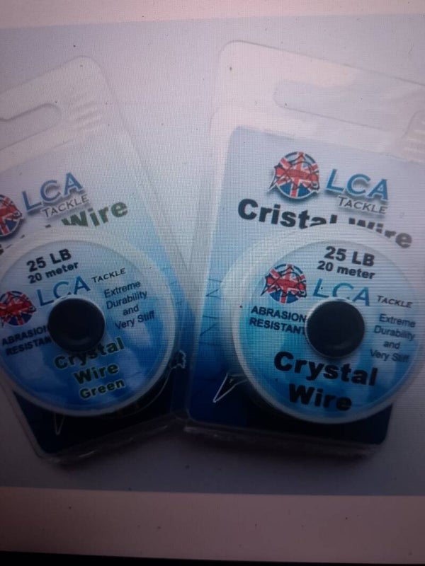 Fluorocarbone cristal wire LCA 20m