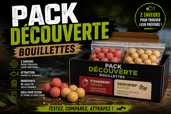 Pack découverte bouillettes