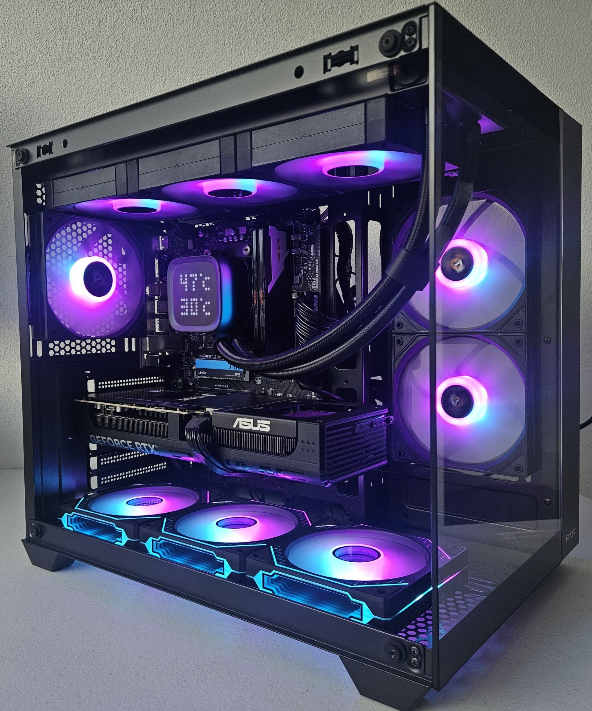 Desktop PC AMD Ryzen 5 7600X | Gigabyte GeForce RTX 5070 WINDFORCE OC 12GB | MSI PRO B840M-B | 32GB DDR5 6000MHz Corsair Vengeance RGB (CMH32GX5M2E6000Z36) | 1TB Lexar NM790 NVMe M.2 | DeepCool LP360 AIO | Antec CX800 ARGB Black | Azza PSAZ-750G-ARGB 750W