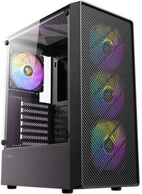 AMD Ryzen 5 5600 / MSI GeForce RTX 5060 8G VENTUS 2X OC / Gigabyte A520M K V2 / 16GB DDR4 3600MHz Lexar / Kingston NV3 1TB M.2 NVMe / Xilence XN053 600W / Antec AX26 RGB