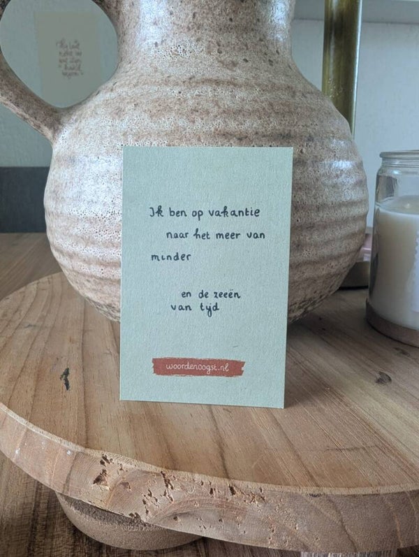 Mini - Ik ben op vakantie