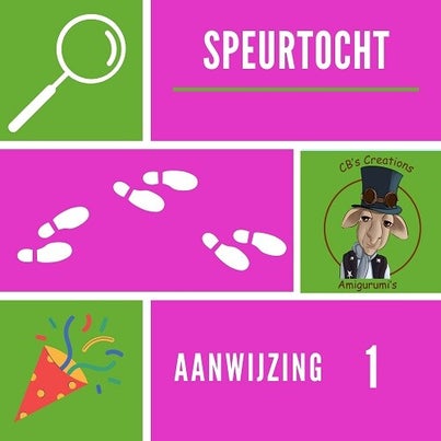Speurtocht aanwijzing 1