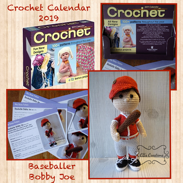 Amerikaanse Haakkalender 2019 met Baseballer Bobby Joe