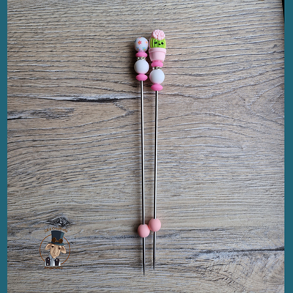 Amigurumi sticks Cactus