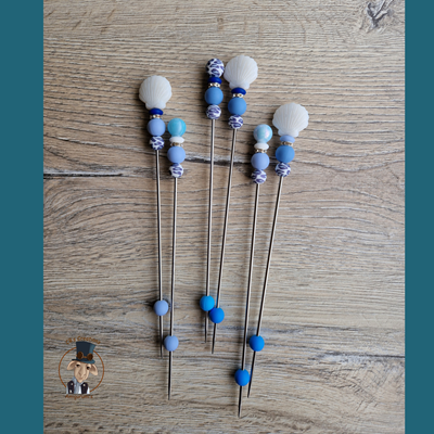 Amigurumi sticks Schelp