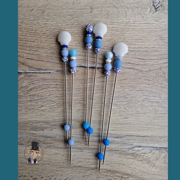 Amigurumi sticks Schelp