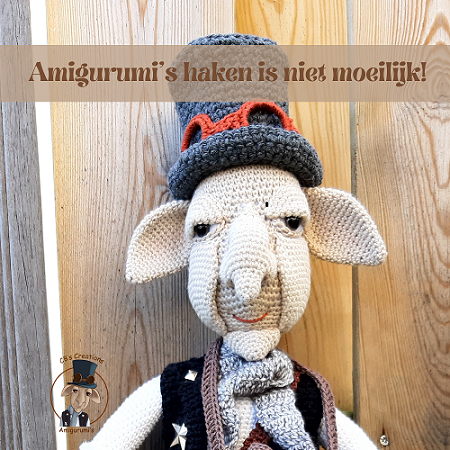 Franklin is een voorbeeld van een amigurumi