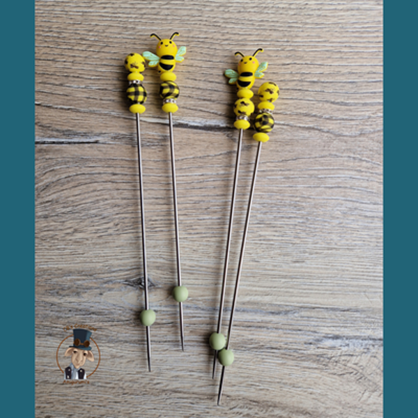 Amigurumi sticks Bijtje