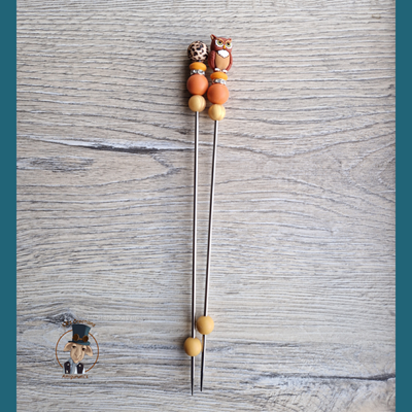 Amigurumi sticks Uil
