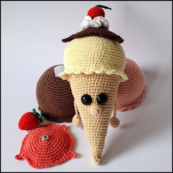 Amigurumi Designs by Dani, ijsje