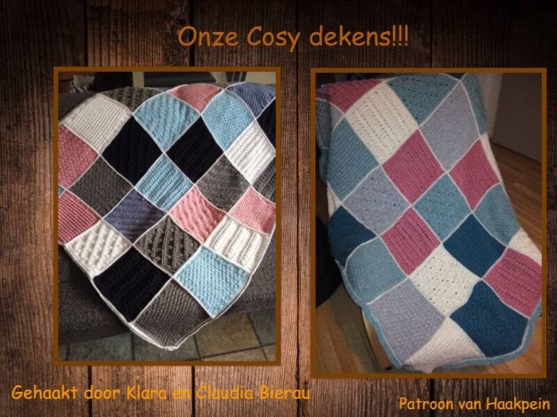 Deken gehaakt door Klara en Claudia Bierau