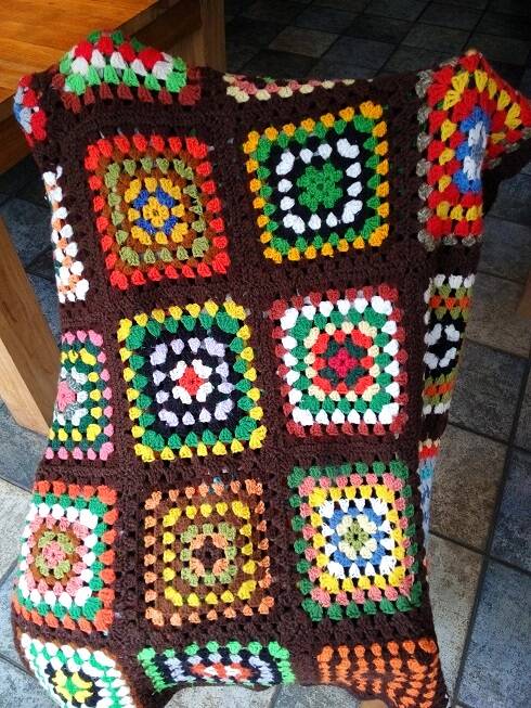 Granny Square deken