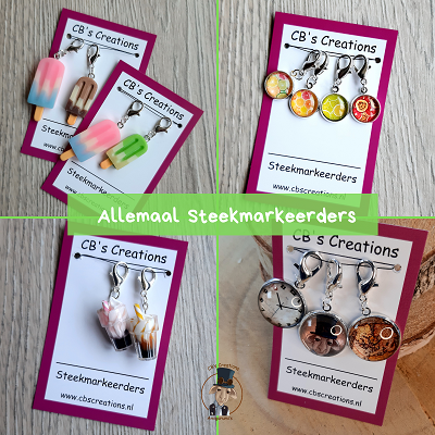 Steekmarkeerders kopen bij CB's Creations