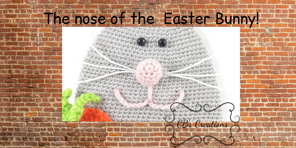 The nose of the Easter Bunny