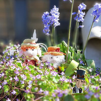 Haakpatroon Flint tussen bloemen