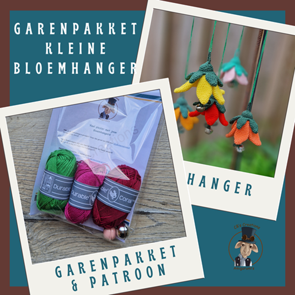 Garenpakket Kleine Bloemhangers