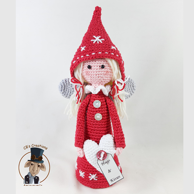 Gehaakte Kerst engel Noelle