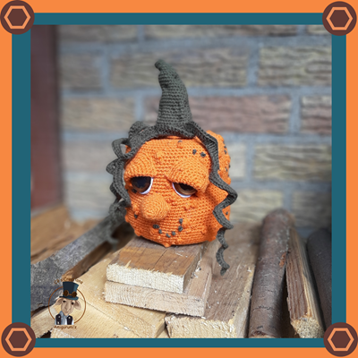 Pompoen Pip met wratjes