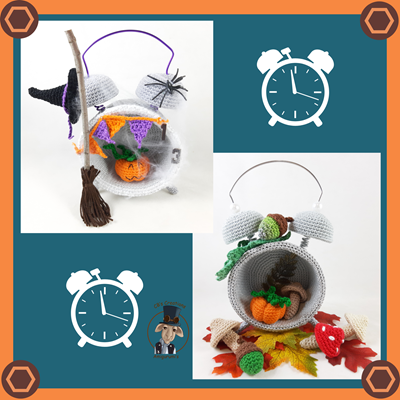 Hoogste Tijd voor Herfst en Halloween wekker