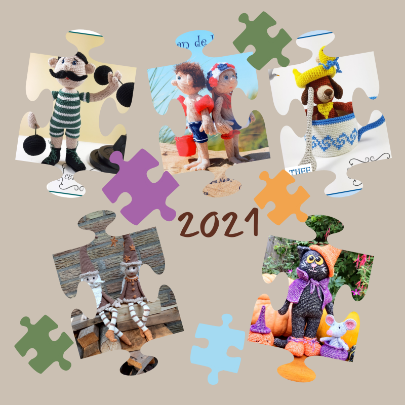 Het jaar van CB's Creations in Haakpatronen