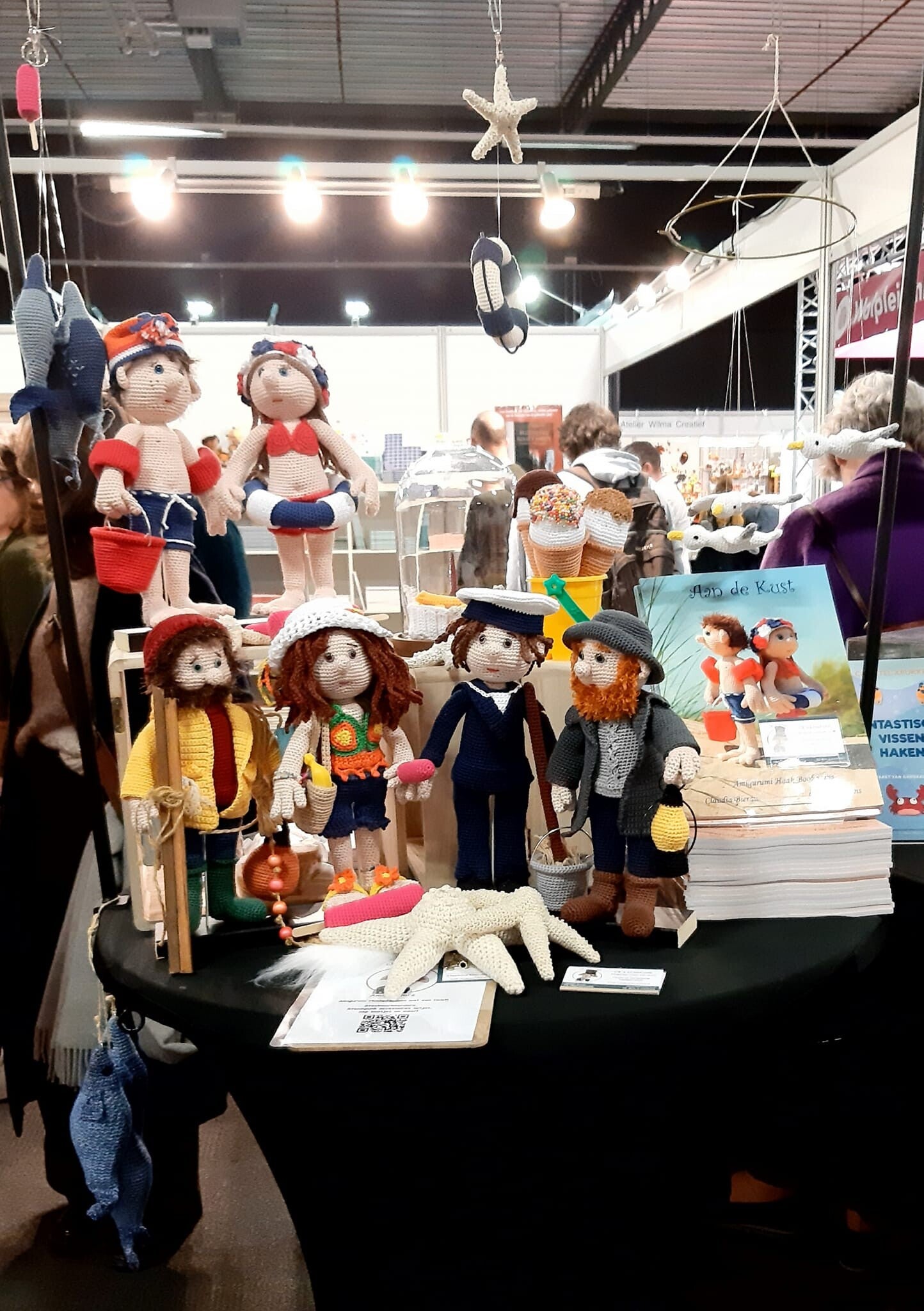 Handwerkbeurs Houten met creaties Aan de Kust