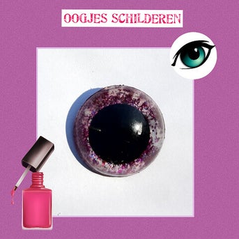 Zelf veiligheidsoogjes schilderen