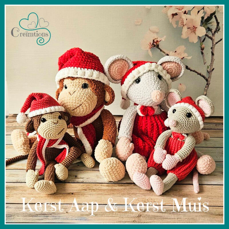 Kerstmuisjes en Kerstaapjes