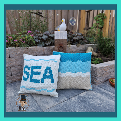 Kussenhoes met de C2C methode