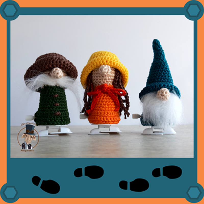 wandelende haakwerkjes