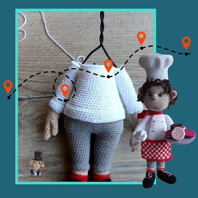 De routekaart voor jouw weg in Amigurumi!