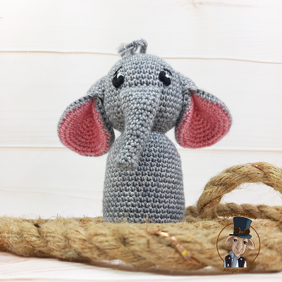 Gehaakte olifant garenpakket