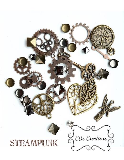 Steampunk haakwerk accessoires