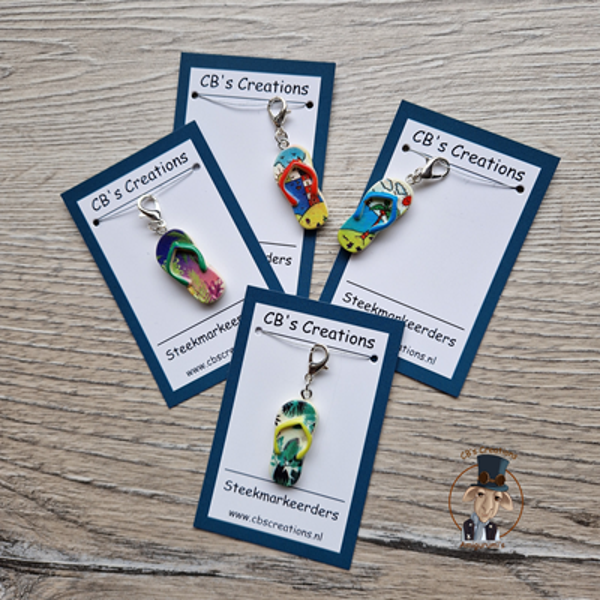 Steekmarkeerder Teenslipper, per stuk