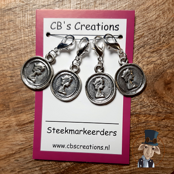 Steekmarkeerder Money, money, money, per set