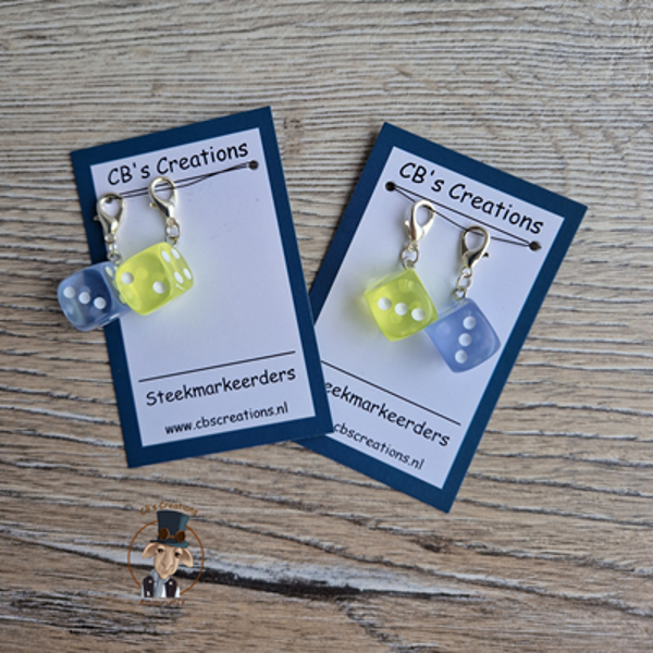 Steekmarkeerder Dobbelsteen, per set