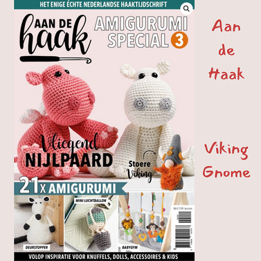 Aan de Haak: Viking Gnome haakpatroon