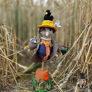 Vogelverschrikker Vince, haakpatroon