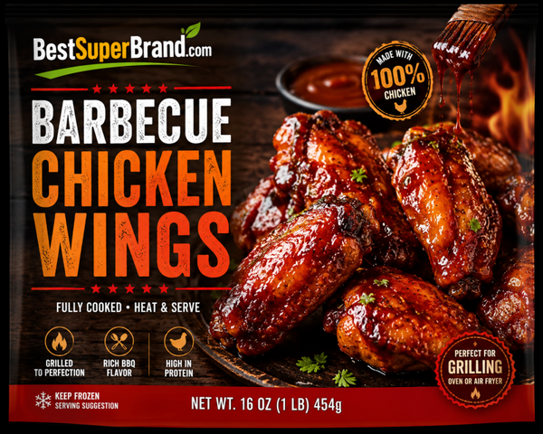 Barbecue Chicken Wings 15-pack