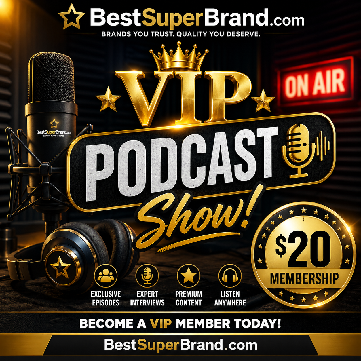 Podcast Vip Show! (Membership).