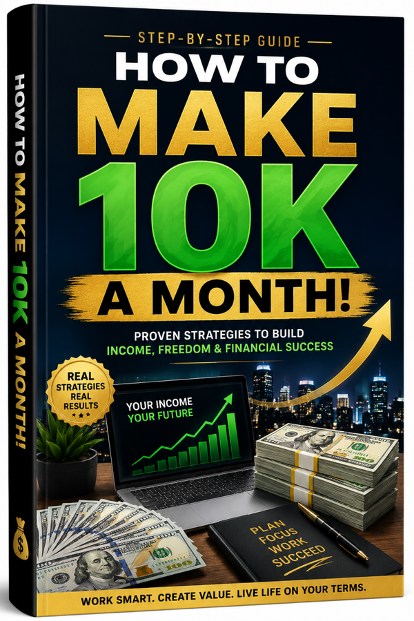 How to make 10k a month! (ebook).