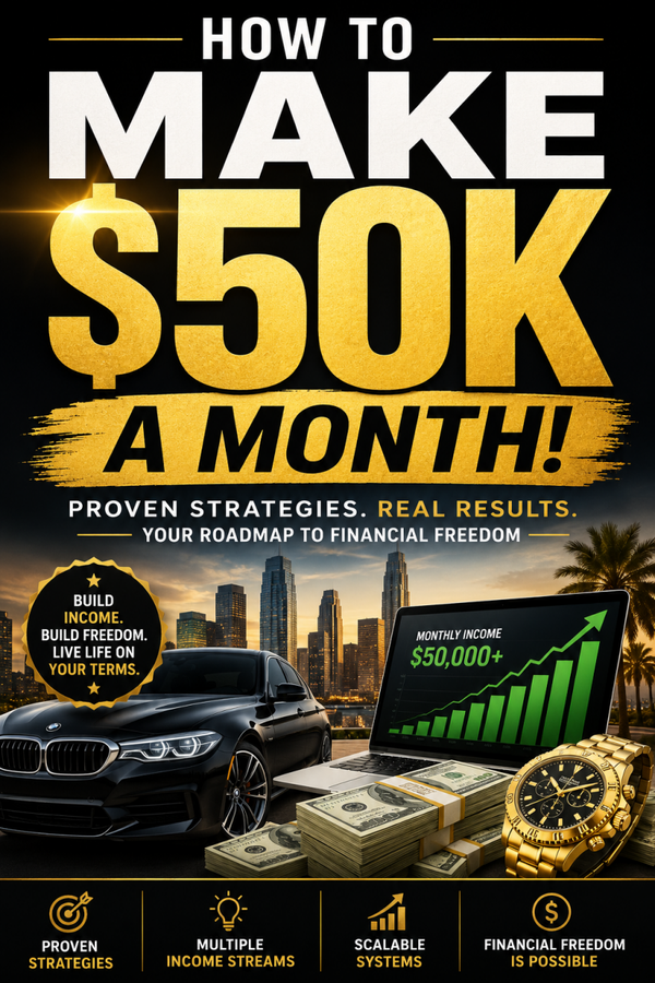 How To Make $50K a Month! (ebook).