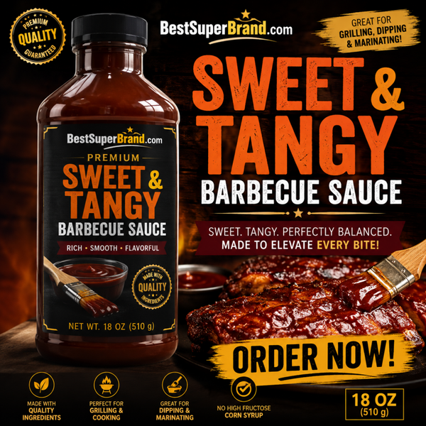 Sweet & Tangy Barbecue Sauce!