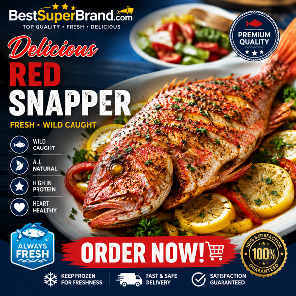 Red Snapper Fish (4-pack).